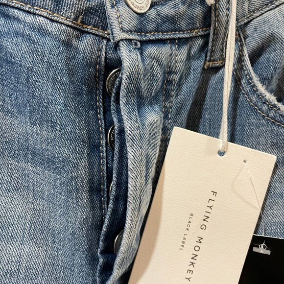 Flying Monkey Black Label True Identity Boyfriend Jeans Sz 27 NWT Retail $79 - Picture 11 of 12